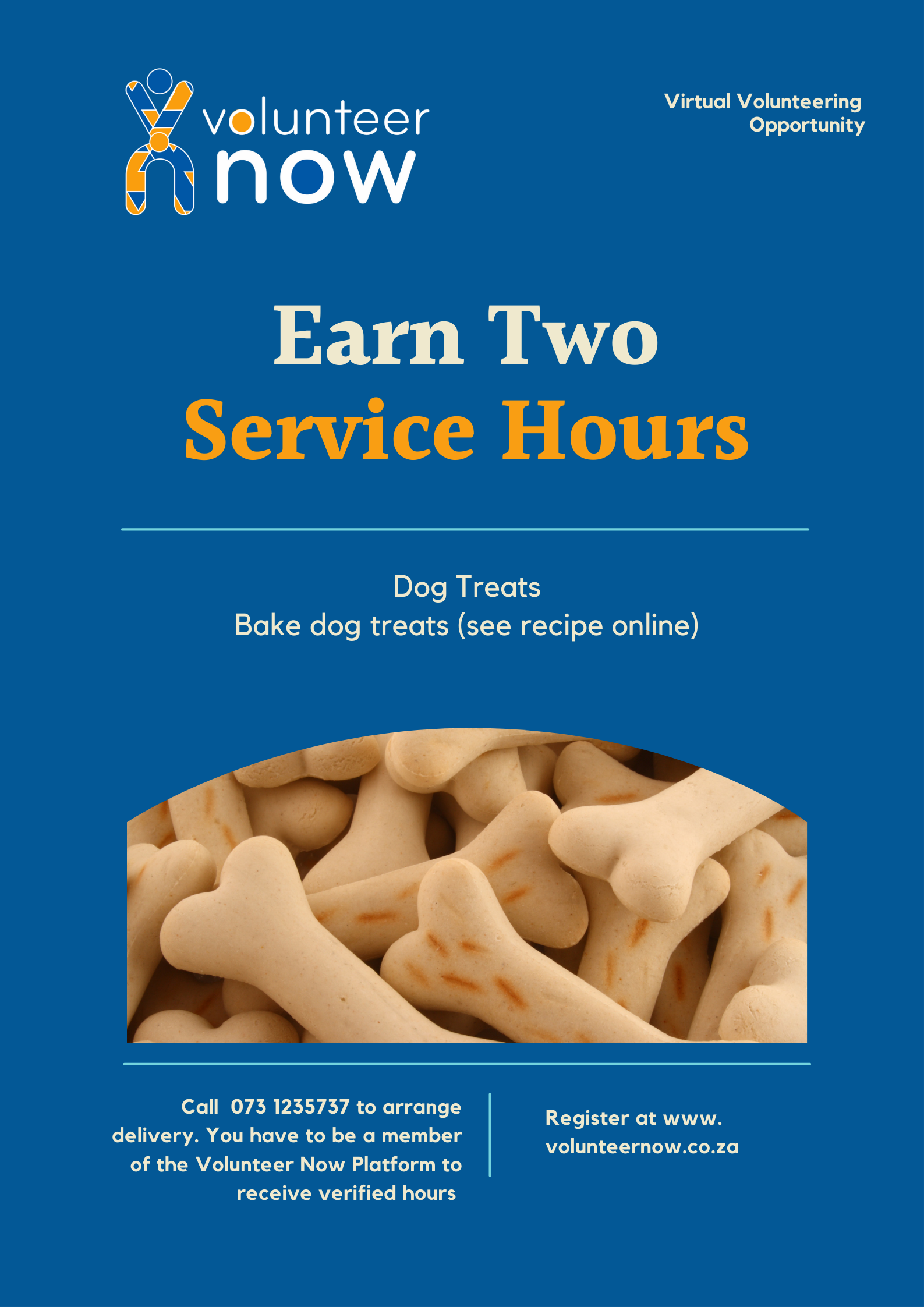 Bake Dog Treats for Service Hours