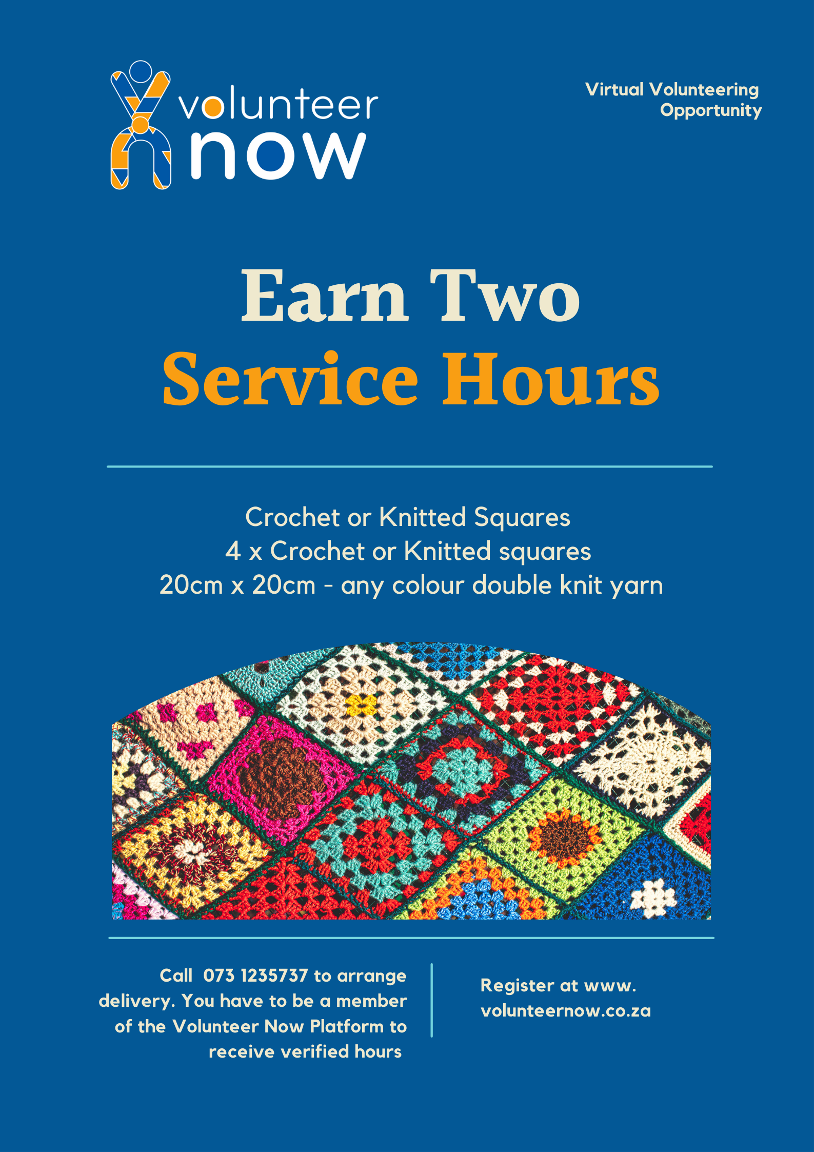 Service Hours for Knitted Squares