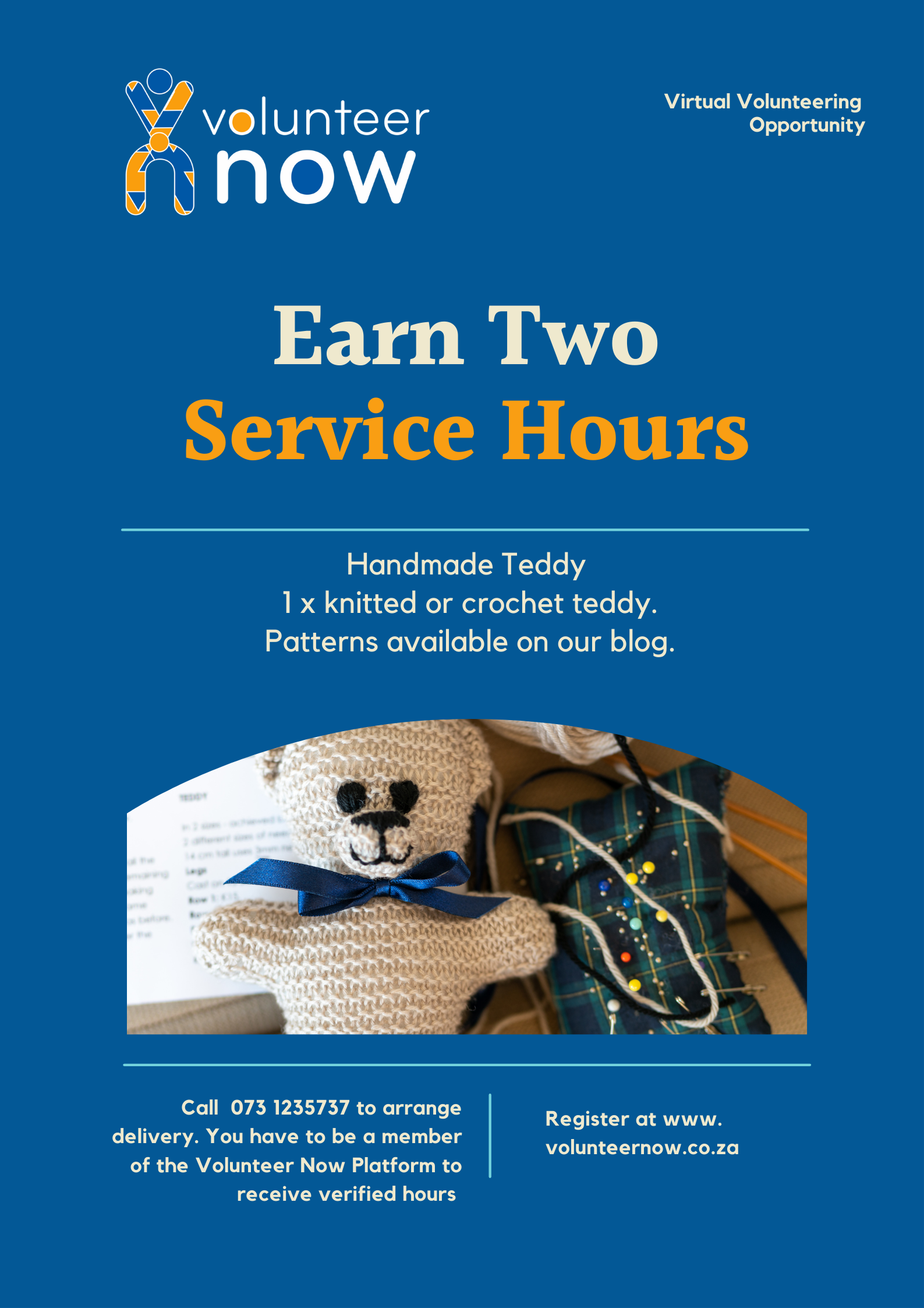 Two Service Hours for a Teddy