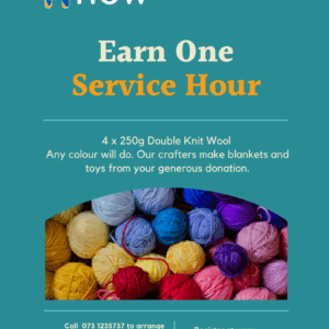 Donate Double Knit Wool