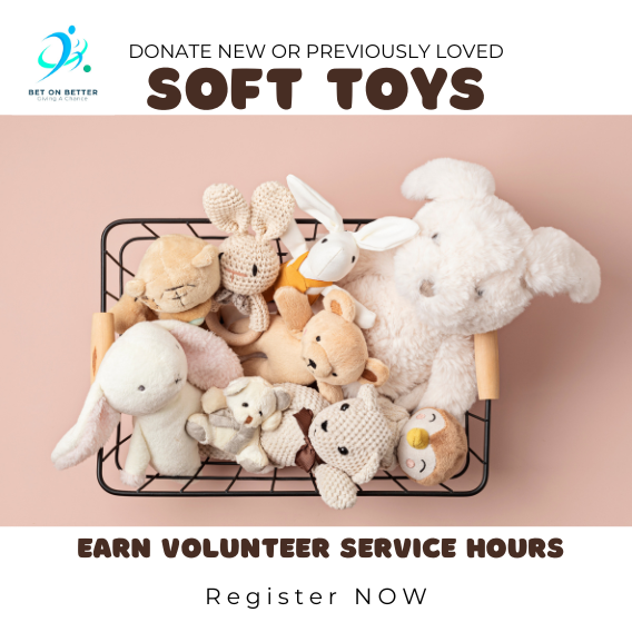 Soft toys - New or Previously Loved.