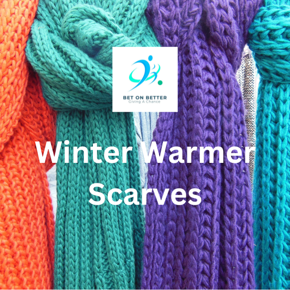 Keep warm with a lovely Winter Scarf - Bet on Better -