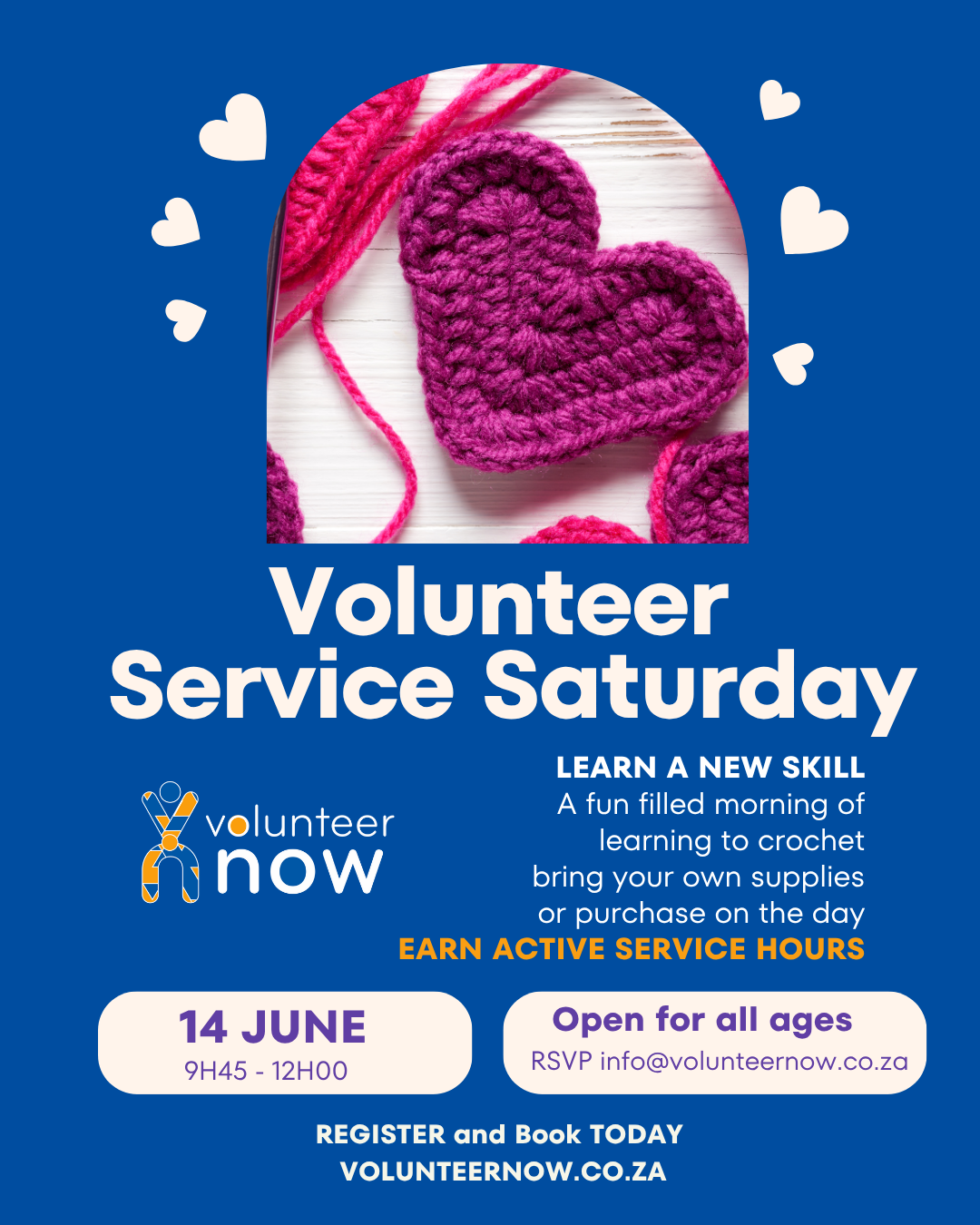 Volunteer Service Saturday 14 June 2025